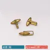 Roupas de Alto Padrão Quadrado Francês Redondo Formato de Oliva Formato Especial Cobre Aço Inoxidável Punhos e Pernas Versátil Tendência Cufflinks de Cobre para Mão