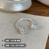 Nuevo Anillo Geométrico Cóncavo-Convexo Personalizado Estilo Coreano para Mujer, Anillo Abierto Irregular Exagerado de Moda Retro, Anillo para el Dedo Índice