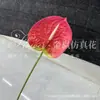 Palma Vermelha ramo único sensação de mão flamingo de fogo Palma flor artificial flor artificial casa casamento decoração macia arranjo de flores floral decorativo atacado
