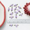 Cinta DIY hecha a mano pequeña rosa flor mini hoja verde pequeña flor accesorios decorativos pequeños accesorios de flores al por mayor