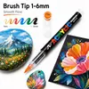 Marcadores Acrílicos Líquidos Directos, Plumas de Graffiti de Colores Apilables, Amplia Gama de Colores, Arte Estudiantil, Plumas de Dibujo con Punta Suave para Manualidades Infantiles