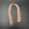 Anzuelos de Pesca Hechos a Mano con Alambre Brillante para Pesca en el Mar, Señuelos Artificiales, Anzuelos para Mosca, Señuelos Biónicos, 10 Colores, 33cm Espiral Brillante