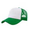 Gorra de Malla Esponjosa con Logo Bordado Transpirable Visera Gorra de Béisbol Gorra de Estudiante Voluntario con Ala Grande