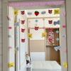 Urso de Pelúcia Morango Cesta dos Sonhos Alto Valor de Cor Explosões Quarto Quarto Decoração Coração de Menina Quarto de Princesa Cortina Pendurada
