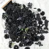3-10cm Cabeças de Flores Mistas de Simulação Artesanais DIY Guirlanda de Flores Acessório de Cabeça Decoração de Casamento Flor de Seda Grampo de Cabelo Artesanal Pacote de Material de Flores