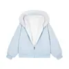 Chaqueta de Algodón con Forro Polar de Piel Sintética de Conejo Estilo Retro Chino para Hombres y Mujeres, Nuevo Abrigo Grueso de Algodón Reversible para Pareja de Invierno
