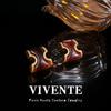 Próspero Mesmo Estilo Colar de Vidro de Rosto Largo terno Vintage vintage Cobre Banhado a Ouro Real Marcação Corrente de Clavícula Pulseira