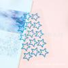 Álbum de Fotos Creativo DIY Infantil Estrella Hueca Decoración para Actuación Pegatinas de Pedrería Acrílica