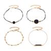 Comercio exterior popular simple combinable para mujer de fábrica en stock al por mayor pulsera de cuatro piezas