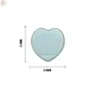 Xuanzi Corazón de Amor Mini Esponja para Pulgar No Absorbente de Polvo Herramienta Esponja para Maquillaje de Artista Set Portátil