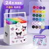 Marcador acrílico al por mayor especial para estudiantes, bolígrafo de arte para pintar, para niños, secado rápido, impermeable, opaco, bolígrafo de acuarela, 48 colores