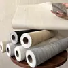 Paneles de Pared de Fondo Decorativos de Mármol Travertino Suave Tridimensional Autoadhesivos Pegatinas de Pared Papel Tapiz Impermeable para Restaurante Azulejos Resistentes al Desgaste