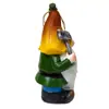 Adorno de Casa para Pájaros Gnomo, Comedero para Pájaros de Anciano de Barba Blanca, Decoración para Paisajismo de Jardín Artesanía de Resina Nido para Pájaros