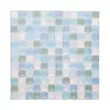 Pegatinas de Pared 3D Mosaico para Lavabo Cuadradas DIY Empalme Pegatinas de Fondo Pegatinas de Pared Adhesivas Anti-Manchas