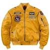 Nueva Chaqueta Piloto Ma1 para Hombre de Primavera y Otoño, Chaqueta de Béisbol Bordada Estilo Coreano, Abrigo de Trabajo Talla Grande, Marca de Moda