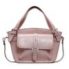 Bolsa Balde de Mão com Design de Mão Super Popular Estilo Coreano Nicho para a Primavera de 2025 Alta Textura Estilo Ocidental Versátil Transversal Feminina