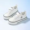 Zapatos de Lona de Caña Alta para Niños y Niñas, Nuevo Modelo Otoño 2026, Zapatos Deportivos Casuales de Suela Blanda para Niños, Tenis Modernos Estilo Coreano para Estudiantes
