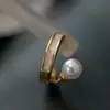 Estilo Diário Brincos de Pérola Coreanos Brincos de Metal Elegantes Versáteis Simples Pequenos Luxo Leve Mosquiteiro Prendedores de Orelha