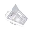 Herramienta para arte de uñas pegamento de extensión rápida con clip fijador de molde de uña compañero clip de fototerapia rápida clip de cristal clip para uñas
