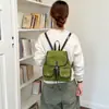 Bolsa de viagem de camurça retrô outono/inverno para mulheres, nova coleção 2026, mochila e bolsa de ombro retrô, simples e estilosa para o dia a dia