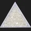 Pedras Strass Acrílicas Pérolas de Imitação ABS Meio Redondas com Base Plana Pérolas de Lado Único Artesanais DIY Arte de Unha Decoração de Capa de Celular