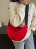 Bolsa Casual Simples Dumpling 2024 Nova Bolsa Esportiva Bolsa de Fitness Yoga Transversal de Ombro Único Bolsa de Nylon Casual Versátil