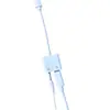Adecuado para adaptador de auriculares nova57pro20 metro 6x8se9 cable de datos dos en uno cabeza convertidora de carga para escuchar música