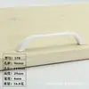 Maçaneta liga de alumínio armário estante de TV gaveta luxo leve moderna simples liga de zinco aberta sólida estilo americano maçaneta de porta