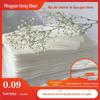 Flor de algodão retentor de água por atacado branco grosso absorvente floricultura flor loja de frutos do mar transporte de algodão fresco absorvente tecido não tecido