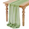 Escena de Decoración de Boda de Estilo Europeo Amazon Navidad Mantel de Tul Chifón Decoración de Boda Tapete de Mesa Mesa de Comedor