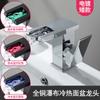 Grifo de Cascada para Lavabo Caliente y Frío con Luz LED Lavabo Doméstico Todo Cobre Baño Venta al por Mayor Comercio Exterior