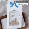 Arte de Uñas Divertido de Dibujos Animados Accesorios de Pan Croissant Lindo Aleación Pan de Crema Decoraciones Mixtas para Uñas Venta al por Mayor