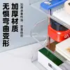 Estante de Almacenamiento de Libros de Escritorio Caja de Archivos A4 para Estudiantes Estantería Organización Estante de Archivos de Almacenamiento de Libros de Plástico Transparente