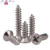 M6KA cruz recesso cabeça escareada auto-roscante parafuso aço carbono galvanizado branco zinco cruz recesso cabeça escareada cauda pontiaguda auto-roscante