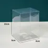 Juguete Squishy para Aliviar el Estrés de Comercio Exterior Caja de Almacenamiento Rectangular de PP Caja de Exhibición Personalizada Caja Plegable Transparente de PVC Impresa a Color