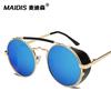 Gafas de Sol Retro Europeas y Americanas Jamie 3275, Gafas de Sol de Moda para Mujer, Gafas Redondas de Moda para Hombre, Gafas de Príncipe con Montura de Metal
