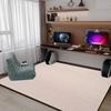 Mesa e Cadeira para E-Sports Tapete de Chão à Prova de Som Cadeira de Escritório Cadeira Giratória Tapete de Proteção para Piso de Madeira Sala de E-Sports Quarto Carpete à Prova de Som