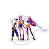 Versión Q K-Pop Cazadores de Demonios Grupo Femenino Cazador de Demonios Standee Qi Sheng Artesanías
