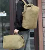 Una mochila de lona unisex, adecuada para uso casual, viajes de negocios, senderismo, viajes y más.