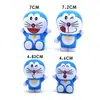 Decoração de Bolo Gatinho Ding Dang Enfeites Doraemon Doraemon Doraemon Doraemon Festa de Aniversário Infantil Decoração de Bolo Acessórios para Vestir