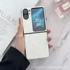 Mickey adecuado para la carcasa del teléfono móvil oppofindn2flip impresión en cuero Find N3Flip marca de moda funda de cuero de alta gama