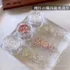 Accesorios de purpurina para arte de uñas de moda, Purpurina iridiscente tipo aurora estilo japonés, ultrafina, que capta la luz, Materiales de decoración para arte de uñas DIY