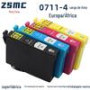 Cartucho de tinta Mengxiang para impressora jato de tinta Epson T0711 T0712 T0713 T0714 T0715