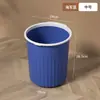 Lixeira Doméstica Sala de Estar Cozinha Tamanho Grande Anel de Pressão Cesto de Papel Banheiro Vaso Sanitário Lixeira Plástica Sem Tampa Grande Capacidade