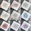 Manicura Nuevo Mini Ojo de Caballo Diamante de Circonita Broca para Manicura K9 Circonio Micro Punta Inferior Taladro Taladro Gota Taladro de Uñas Joyería