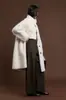 Atmosfera Simples de Inverno, Casaco de Lã Shearling, Casaco Grosso e Quente 02273