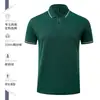 Overol tipo polo con solapa estampado personalizado logo ropa de trabajo para hombre camisa de publicidad cultural de manga corta camiseta de clase