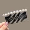Peine para el cabello, flequillo, placa antideslizante, pinza para el cabello para mujer, banda para el cabello rota de verano, diadema, clip para tocado, venta al por mayor
