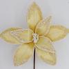 Cabeça de Flor de Natal Casamento Flor Artificial Decorativa Cabeça de Flor Lantejoulas Flor de Festival da Primavera Decoração de Casa Buquê Ramo de Flor Florais
