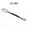 Llavero para teléfono móvil de fábrica, cuerda doble para colgar, accesorios de campana de gato de la suerte, cuerda para teléfono móvil, cuerda para colgar teléfono móvil al por mayor